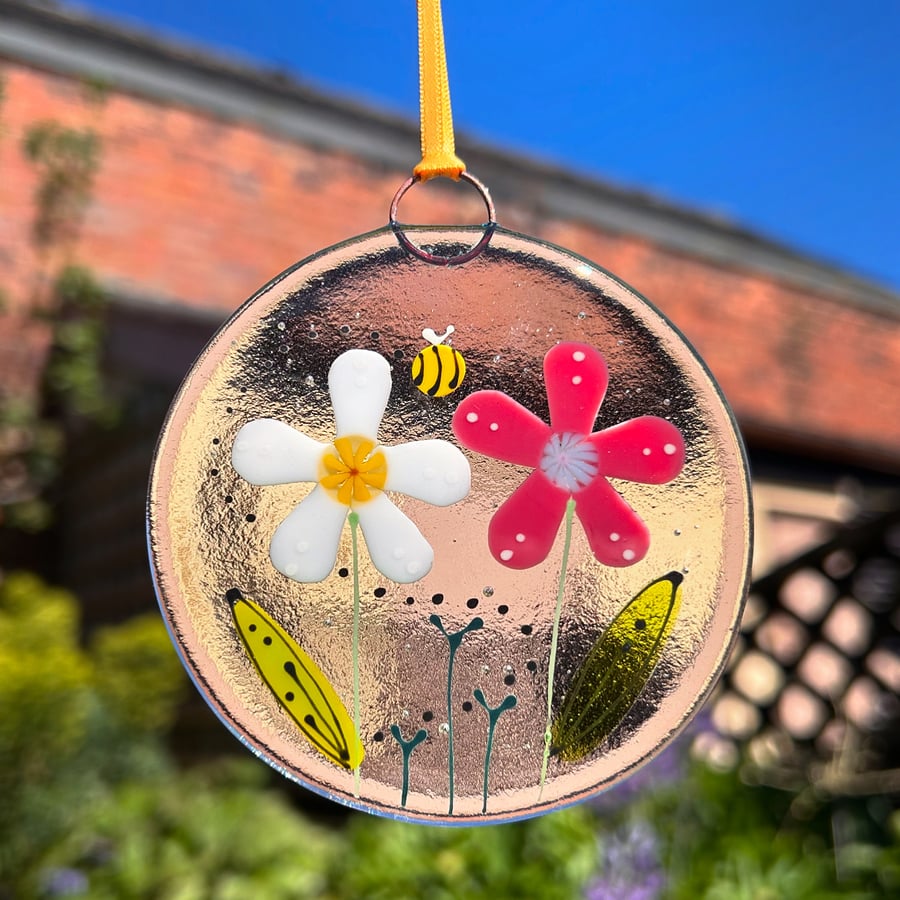 Floral suncatcher - Daisies