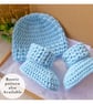 Crochet Baby Hat Pattern PDF Puff V Stitch Newborn to 6 Months - Image 7