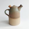 Pottery oil bottle Gardoms Green glaze