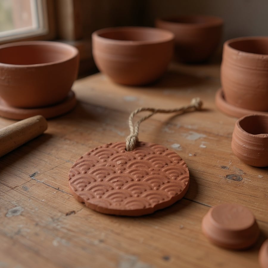 Rainbow Terracotta Hanging Aromatherapy Diffuser