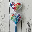 Handmade Hanging Heart Decoration 