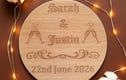 Personalised Wood Coasters