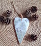 Woodland Scene Clay Hanging Heart - Image 3