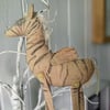 Handmade prmiitive fairy zebra 