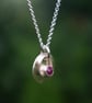  Ruby Silver Necklace - Image 7