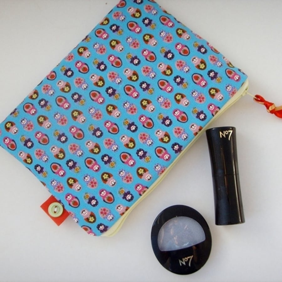 Little Russian Doll Credit Card/ Coin Purse