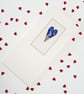 Recycled Aluminium Heart Cards - Image 1