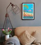 Eastbourne Pier travel poster print by Susie West - Image 5