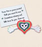 Rainbow Heart Pocket Hug - Embroidered Positive Pocket Pal