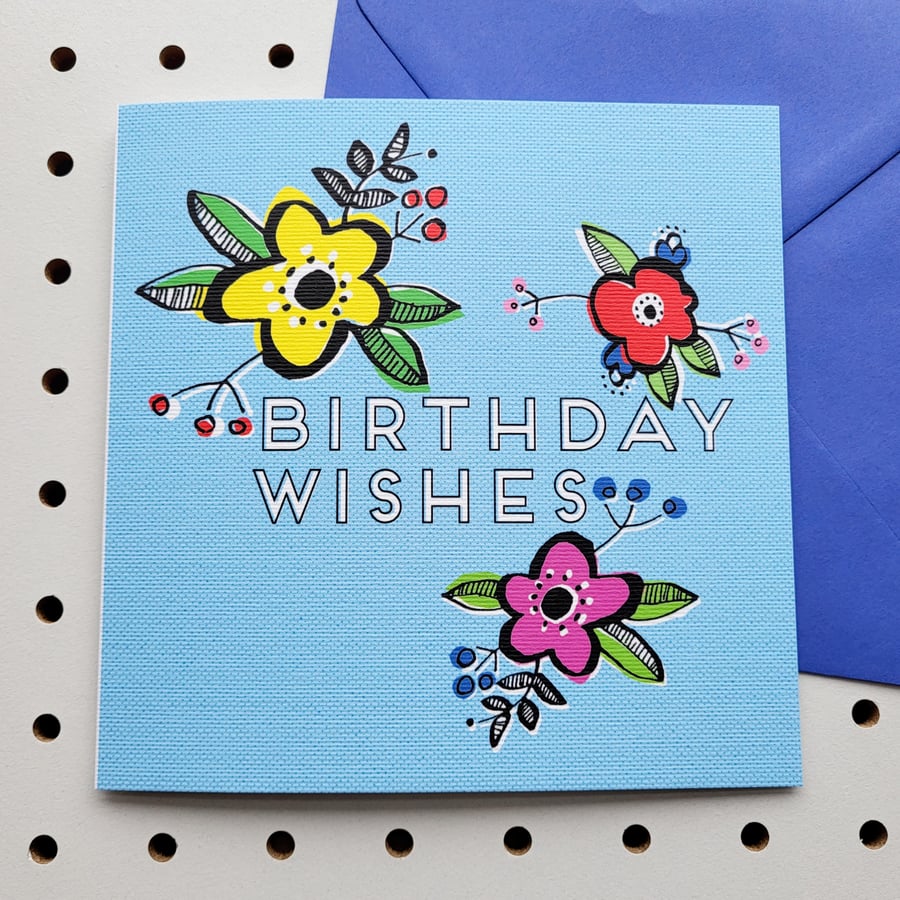 Birthday Wishes Card