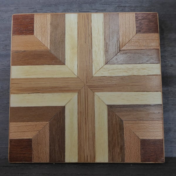 Wood Veneer Coaster