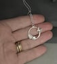 Nature Pendant 4 Unique Handmade Sterling Silver Jewellery Gift - Image 3