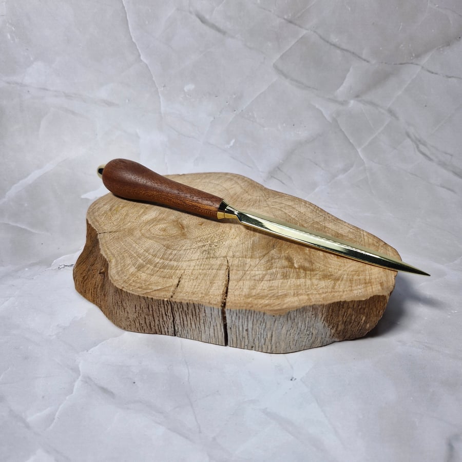 Hand Turned Wooden Letter Opener