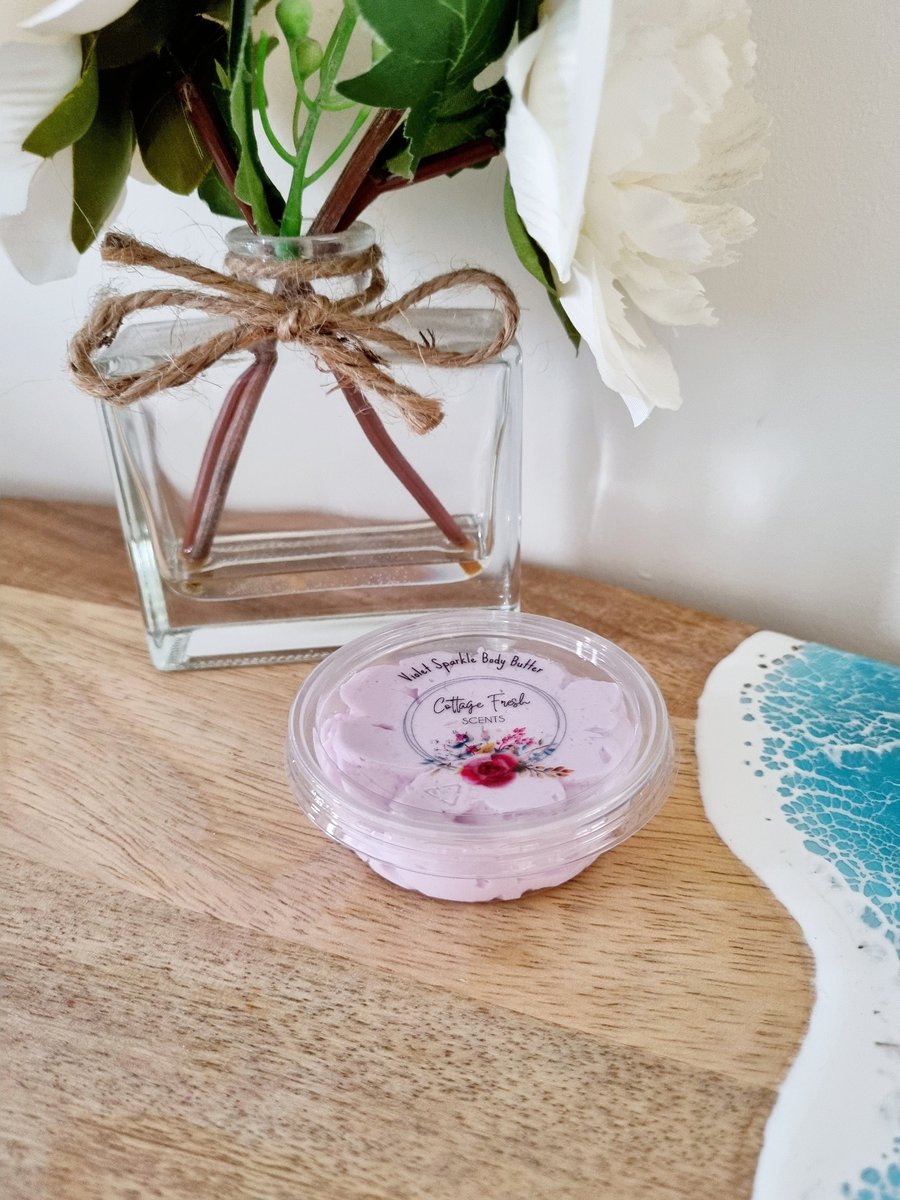 Violet Sparkle Luxury Whipped Body Mousse Butter - 30g Sample