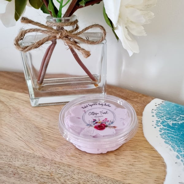 Violet Sparkle Luxury Whipped Body Mousse Butter - 30g Sample