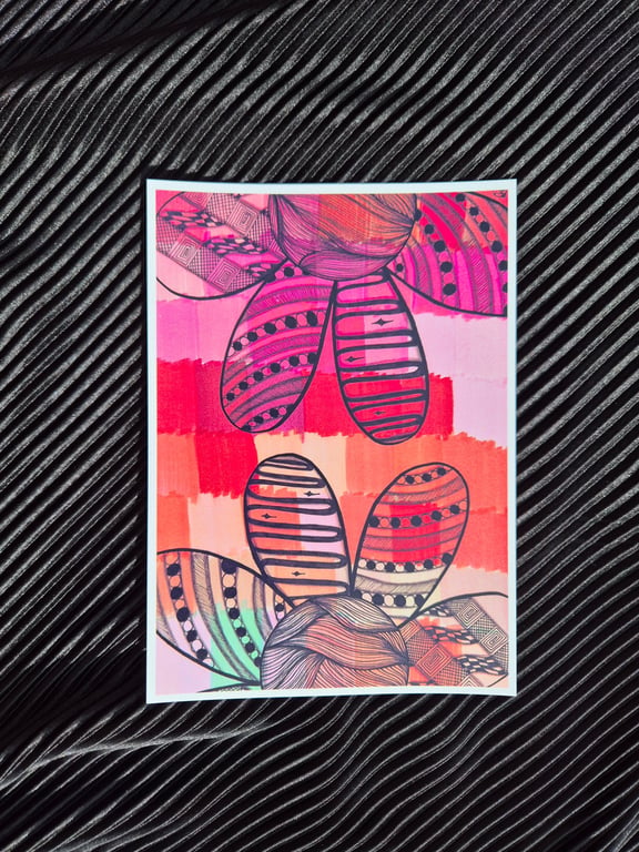 7X5 Art Print - Wildflowers Edition Unframed Dopamine Decor