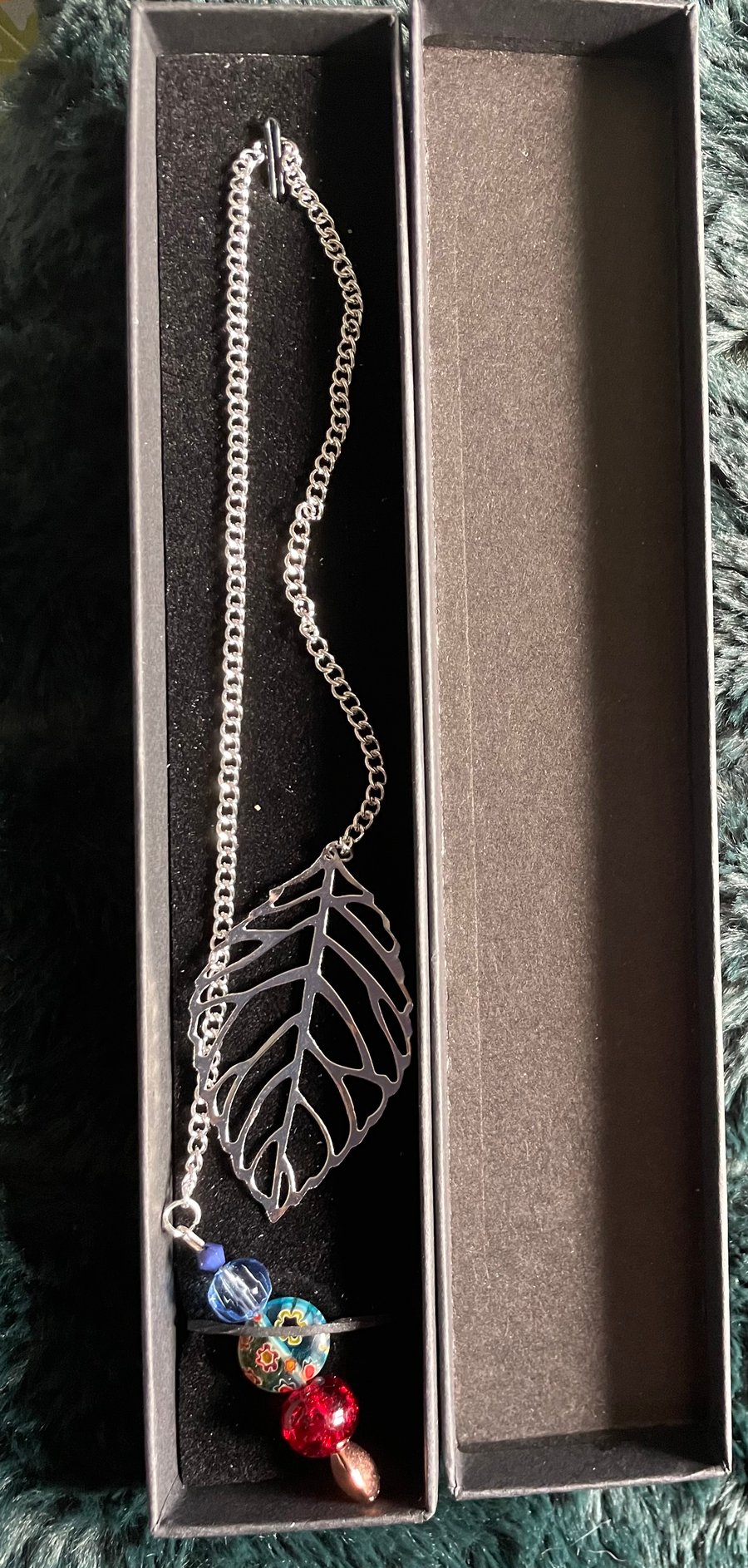 Silver Leaf Bookmark