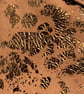 Gold colour Soft Lambskin Leather Medieval Style Pouch - Celtic Closure - Image 6