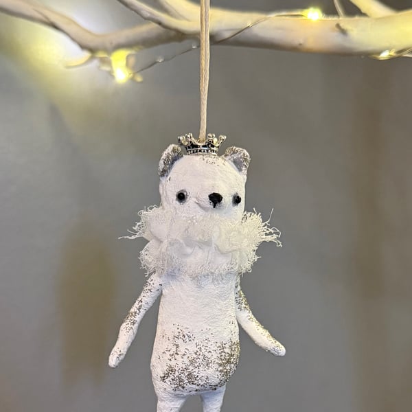 Spun Cotton Christmas Polar Bear Queen 2