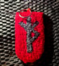 Negative Energy Protection Bindrune Punch Needle Keyring - Image 6