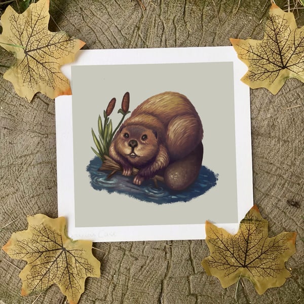 Beaver Art Print