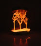 Tiny Glow in the Dark Forest - READY TO SHIP