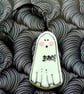 Fused Glass Ghost