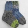 Socks, hand knitted, ages 18-24 months