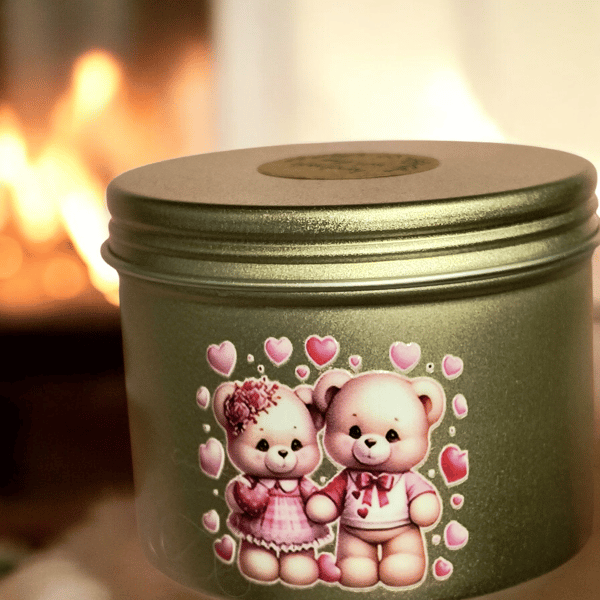 Customised handmade valentine day whipped candle gifts for her 