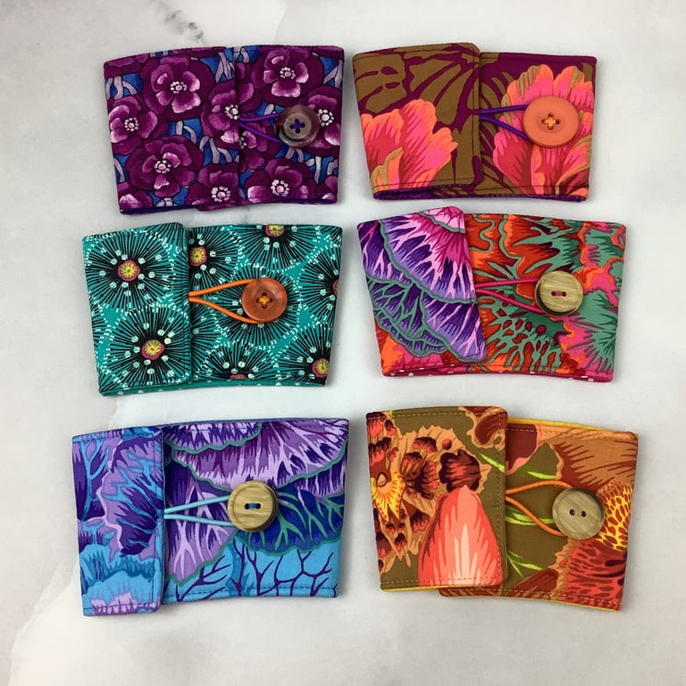 Floral cup cosy, Flowers cup cozy, Mug sleeve, 6 options, Handmade