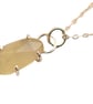 Libyan Desert Glass Necklace Recycled Sterling Silver Rose Cut Tektite Pendant - Image 3