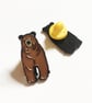 Toby the Bear, Enamel Pin - Image 2