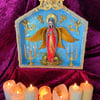 Santa Muerte Handmade Folk Art Shrine 