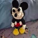 Crochet Character Keychain – Cute Mini Bag Charm