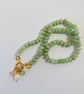 Pale green Aventurine necklace  - Image 5