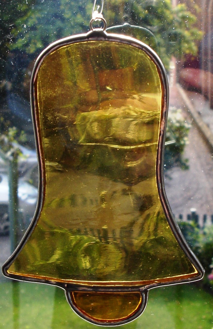 STAINED GLASS BELL