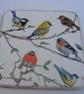 Set of 4 British birds decoupaged coasters. - Image 2