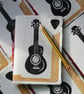 Handprinted Guitar Notebook - Image 1