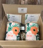 Mint & Peach floral grow your own herb gift set  - Image 3