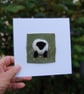 Sheep needle felt wool card, Easter card, birthday card, get well card - Image 2
