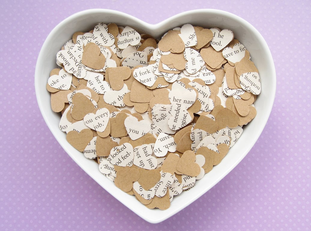 Star Wars Book Kraft Confetti Mix - Wedding Engagement Birthday Party Decor
