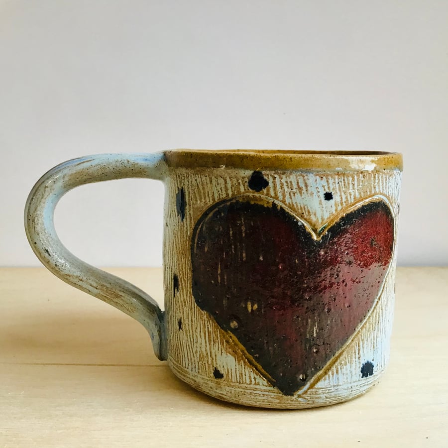 Heart mug