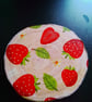 Woodslice decoupage coaster 