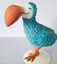 DODO - polymer clay bird sculpture. 