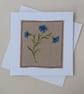 Embroidered Cornflower General Greeting Card - Image 6