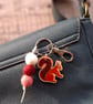 Red Squirrel Bag Charm - Image 2