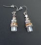 Crystal Xmas Tree Earrings - Image 1
