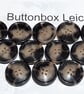 25mm 1" Polyester HORN Buttons TTS & GREY - Image 3