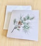 Watercolour Winter Botanicals Christmas Cards with envelopes - Quantity options - Image 4
