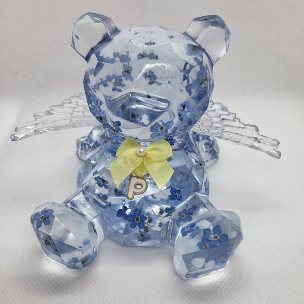 Memorial Resin Teddy Bear - Made to Order